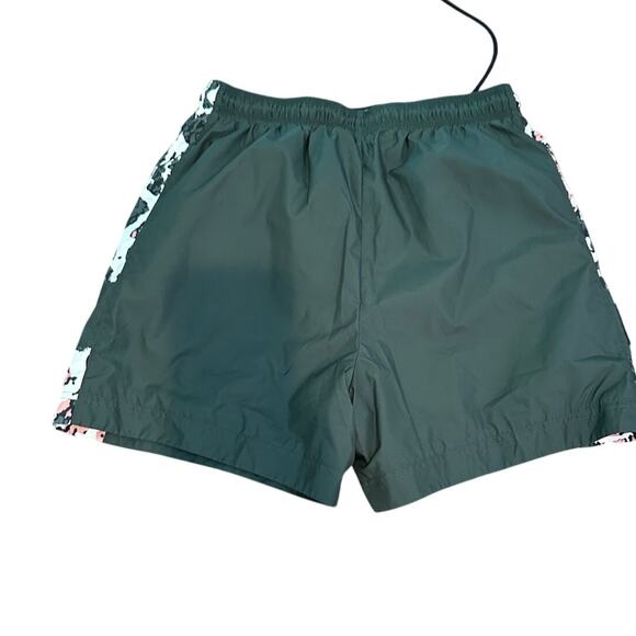 Nike Women's Green Galactic Jade Printed Athletic Sportswear Shorts Size Small - Picture 2 of 6